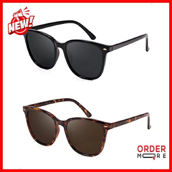 Polarized UV400 Sunglasses Big Frame Fashion Glasses Women\'s Trendy Shades main image 6